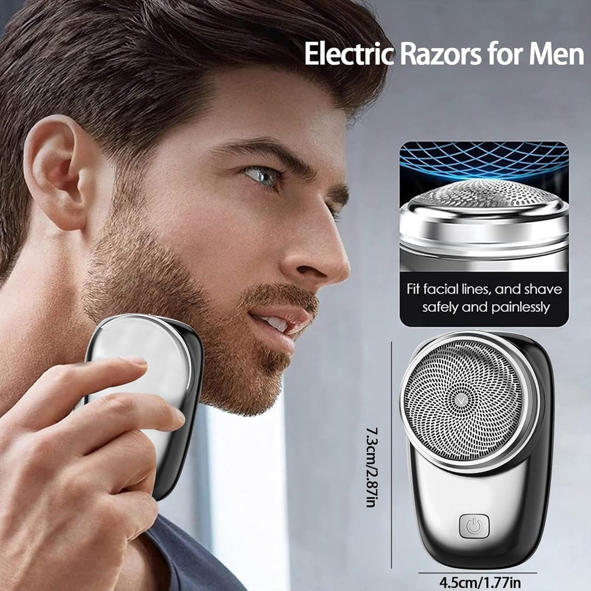 Mini Electric Shaver for Man (Pack of 2)