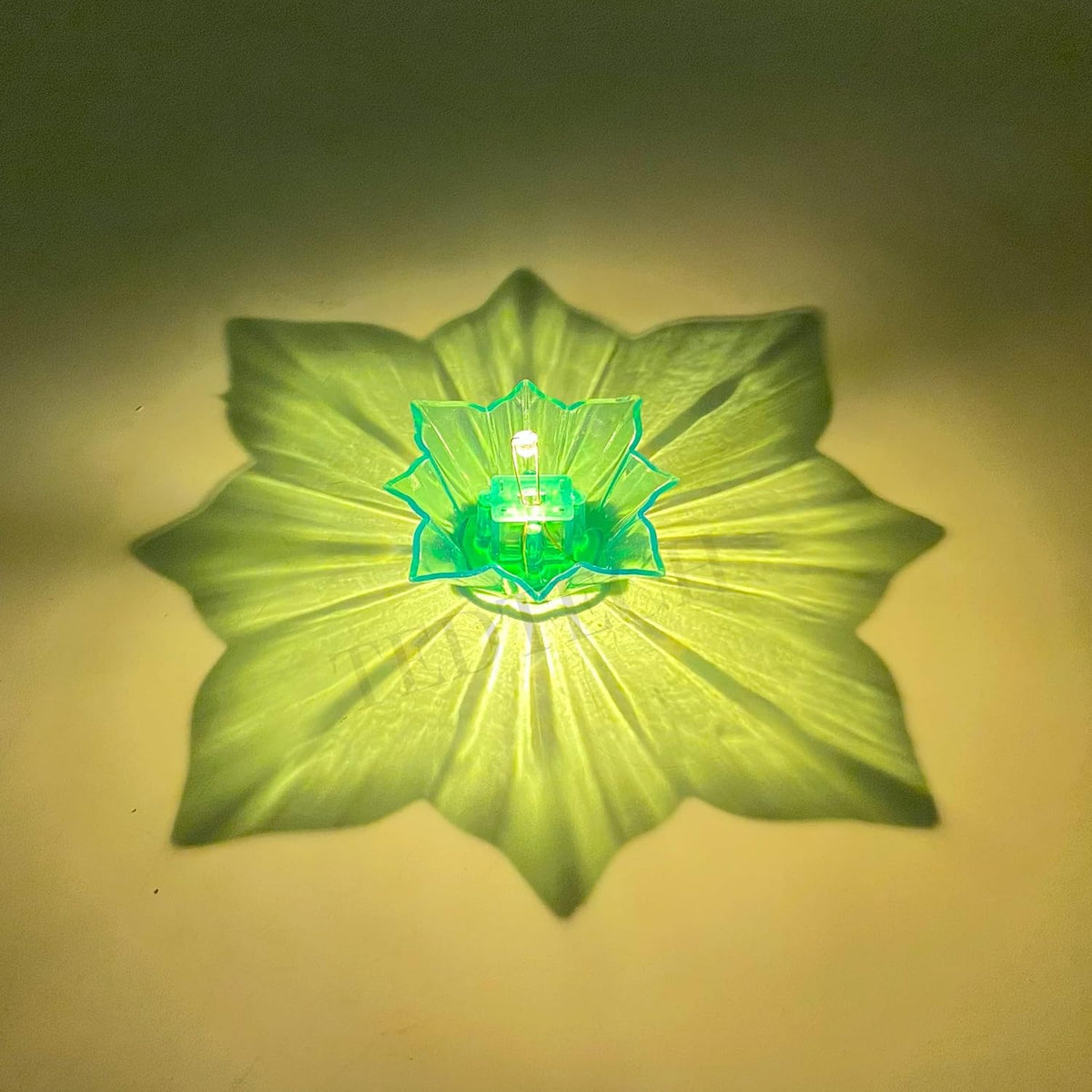 Lotus 3D Reflect Diya Set of 12 | Colorful Decorative Diyas for Festivals & Home Decor