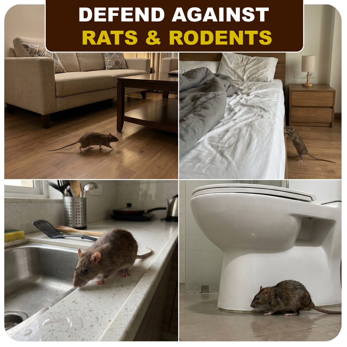 RatAway™ Natural Rat Repellent Spray – Buy 1 Get 2 Free