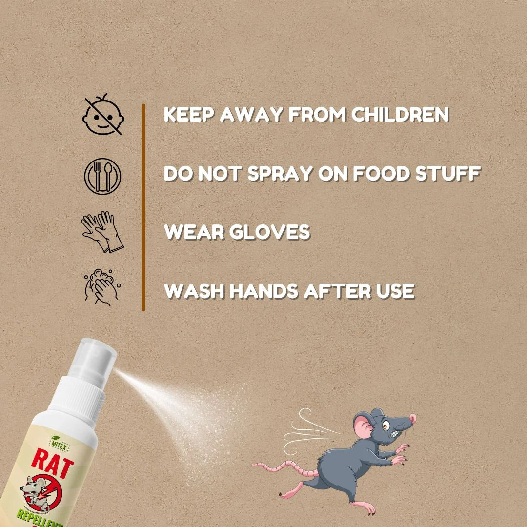 RatAway™ Natural Rat Repellent Spray – Buy 1 Get 2 Free