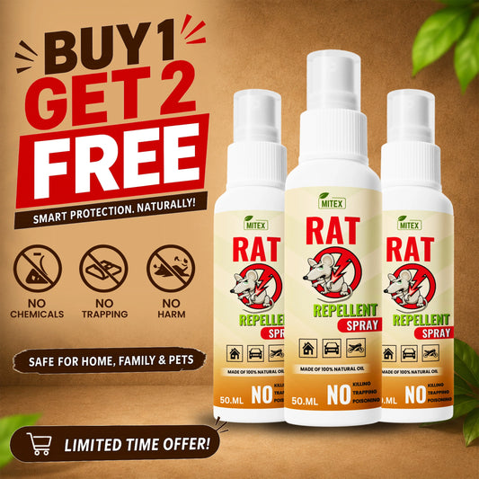 RatAway™ Natural Rat Repellent Spray – Buy 1 Get 2 Free