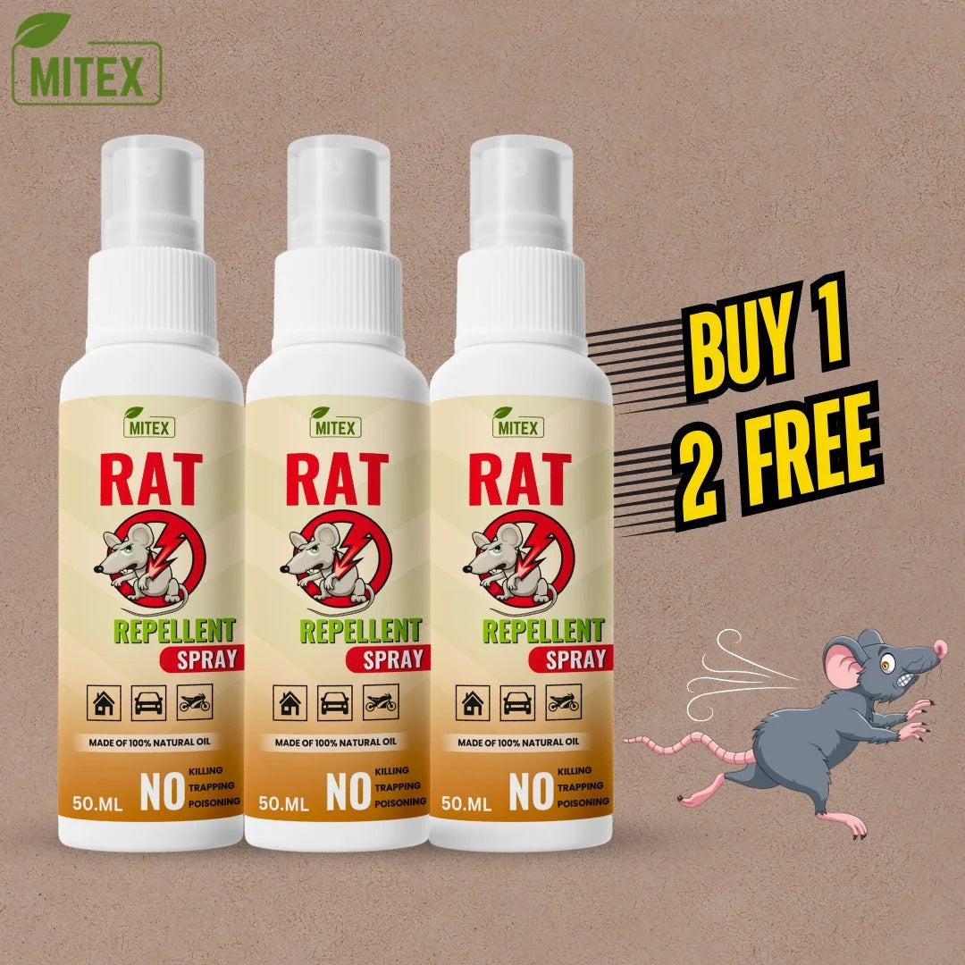 RatAway™ Natural Rat Repellent Spray – Buy 1 Get 2 Free